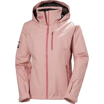 Dámská větrovka Helly Hansen Women’s Crew Hooded Midlayer Sailing 2.0 Bunda Pink Salt L