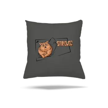 Polštář Bastard Kočičí horoskop: Střelec polštář Gray Pol