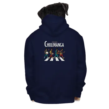 Pánská mikina Bastard Chulimanga pánská mikina na zip Navy