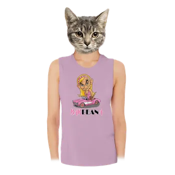 Dámské tričko Bastard Barbeana dámské tílko volné Lilac