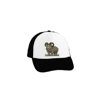 Kšiltovka Bastard Kozohroch kšiltovka truckerka Black cap