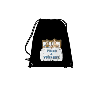 Sportovní vak Bastard Princ a Večer nic vak Black