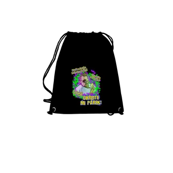 Sportovní vak Bastard Ohřejte mi párek vak Black