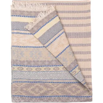 Šála Béžový vzorovaný šál