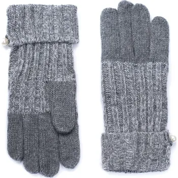 Rukavice Vlněné rukavice s perlou