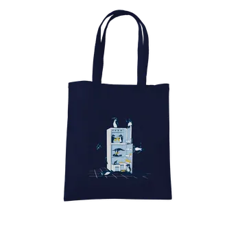 Nákupní taška Bastard Pařba v lednici taška French Navy