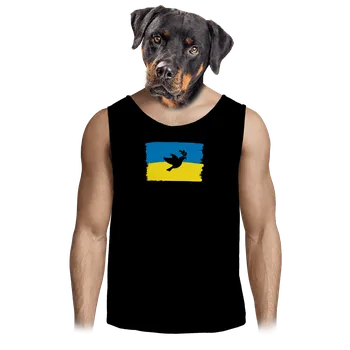 Pánské tílko Bastard Ukrajina - Holubice pánské tílko Black