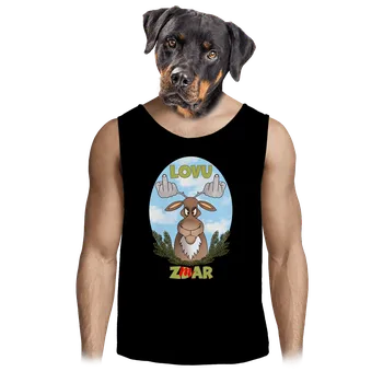 Pánské tílko Bastard Lovu zmar pánské tílko Black