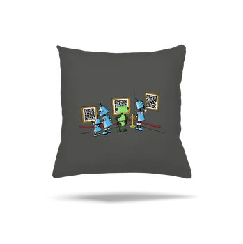 Polštář Bastard Galerie zítřka polštář Gray Pol