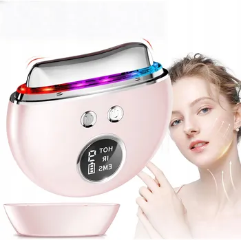 Masážní přístroj Mikroproudový Liftingový Masážní Přístroj na Obličej 4v1