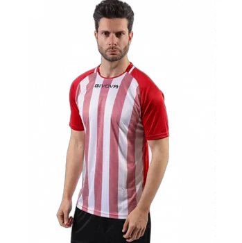 sada 20 fotbalových dresů givova Tratto červená/bílá 1203