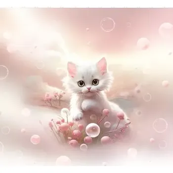 Úplet, Koťátko a bublinky, panel (E) (Top kvalitní úplet Bella)