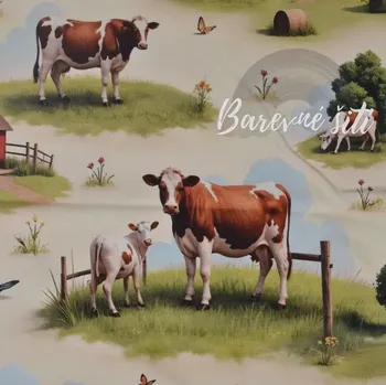 Úplet, Na farmě (E) (Luxusní vzory z Turecka)