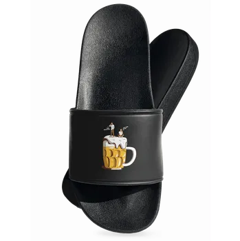 Pánské pantofle Bastard Na pivě pantofle Black