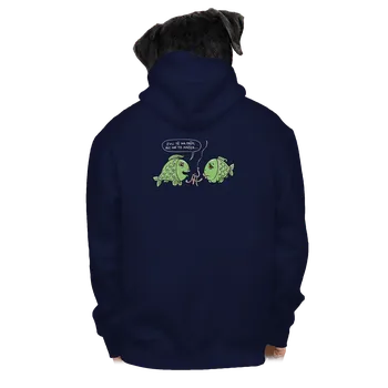 Pánská mikina Bastard Háček pánská mikina na zip Navy