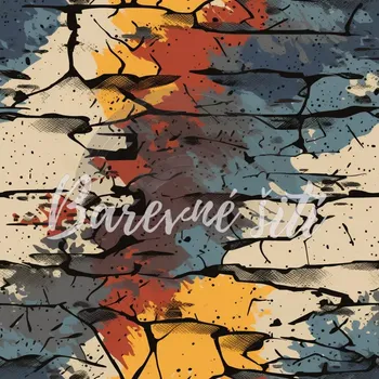 Úplet, Zemité praskliny (E) (Top kvalitní úplet Bella digitisk)