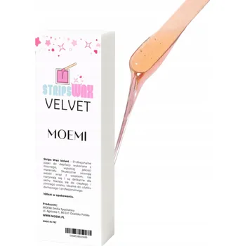MOEMI Strips Wax Velvet – Profesionální voskové pásky pro teplý vosk 100 ks