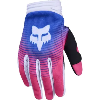 Moto rukavice Fox Youth 180 Collect Gloves YM blue/pink