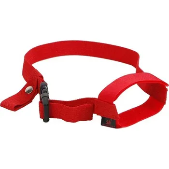 Náhubek pro psa Nylonový náhubek pro malé psy - červená,L