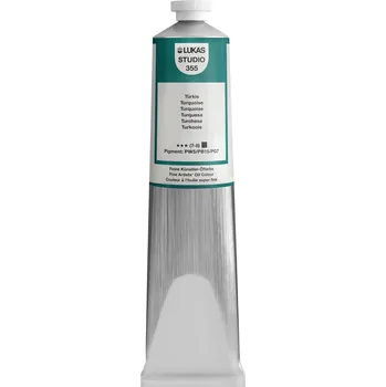 Olejová barva Lukas Studio Aluminium Tube Olejová barva Turquoise 200 ml 1 ks