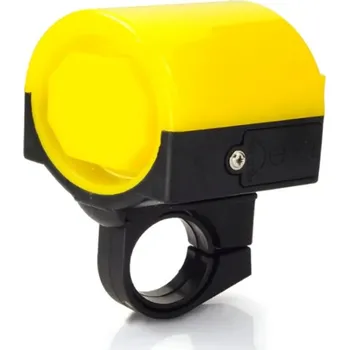 Zvonek na kolo Hlasitý zvonek na kolo - elektrický zvonek - žlutá