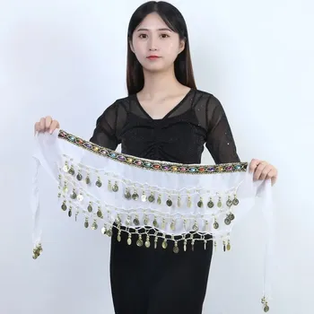 Dámská sukně Sukně pro břišní tance - Bílá