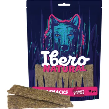 Pamlsek pro psa Ibero Meat Snack Rabbit Stripes - 15ks