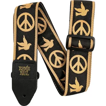 Kytarový popruh Ernie Ball Classic Jacquard Peace Love Dove Kytarový pás