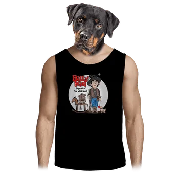 Pánské tílko Bastard Billy The Kid pánské tílko Black