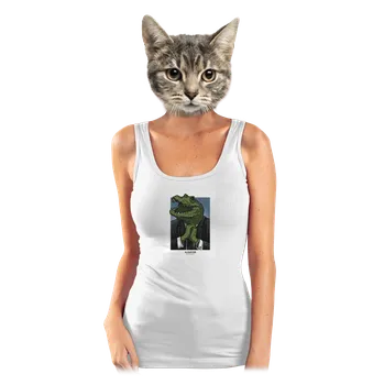 Bastard Aligátor dámské tílko klasické White