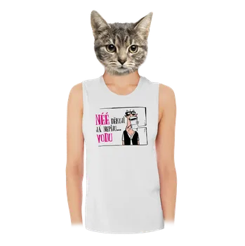 Bastard Nepiju vodu dámské tílko volné White