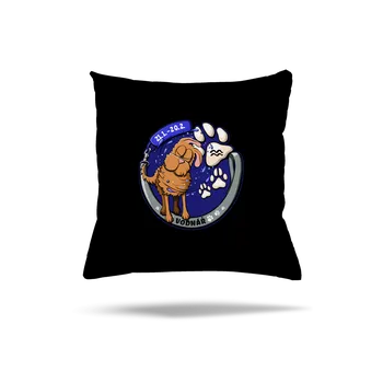 Polštář Bastard Psí horoskop: Vodnář polštář Black