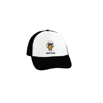 Kšiltovka Bastard Voči p*čo kšiltovka truckerka Black cap