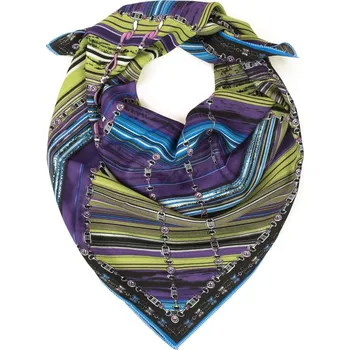 Šála Krásný stínovaný šátek - fialová