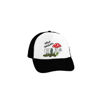 Kšiltovka Bastard Kelímek a Vochomůrka kšiltovka truckerka Black cap