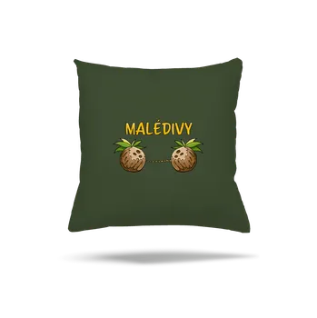 Polštář Bastard Malédivy polštář Olive Green