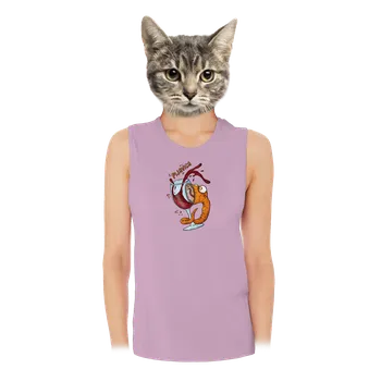 Bastard Pijavica dámské tílko volné Lilac