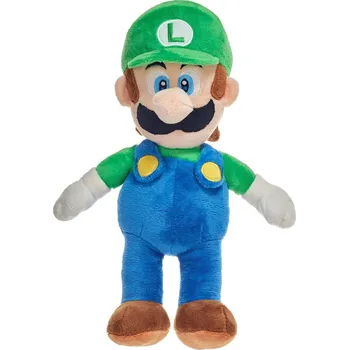 plyšák Super Mario Bros Luigi 22cm