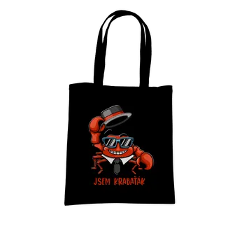 Nákupní taška Bastard Krabaťák a hvězda taška Black