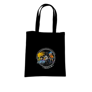 Nákupní taška Bastard Cyklistický horoskop: Rak taška Black