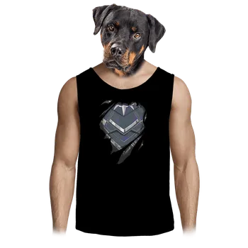 Pánské tílko Bastard Panther inside pánské tílko Black