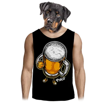 Pánské tílko Bastard Pivot pánské tílko Black