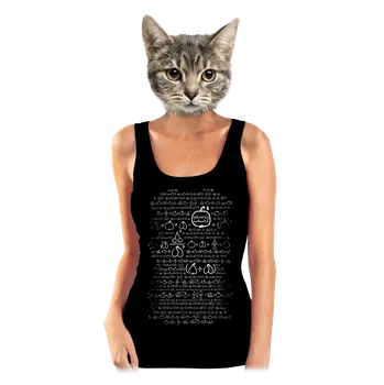 Bastard Matematik dámské tílko klasické Black