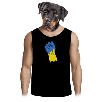 Pánské tílko Bastard Ukrajina - Ruka pánské tílko Black