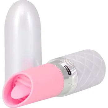 Pillow Talk Lusty Luxurious Flickering Massager Mini pro orální sex