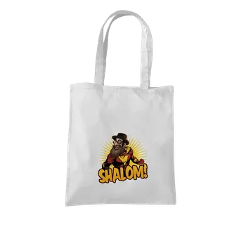 Nákupní taška Bastard Shalom! taška White