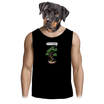 Pánské tílko Bastard Bonzai pánské tílko Black