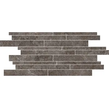 Landstone Mattoncino Carbon - dlaždice mozaika 30x60 černá LST224N