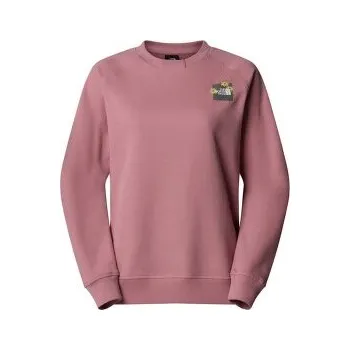 Dámská mikina The North Face CONNECT RELAXED CREW SWEATSHIRT-GRAPHI Women NOSTALGIA ROSE růžová S/REGULAR