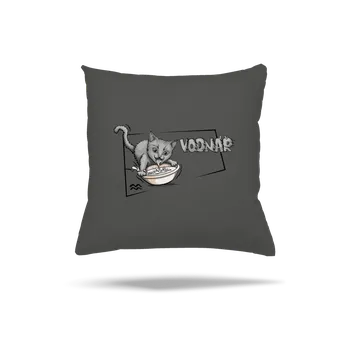 Polštář Bastard Kočičí horoskop: Vodnář polštář Gray Pol